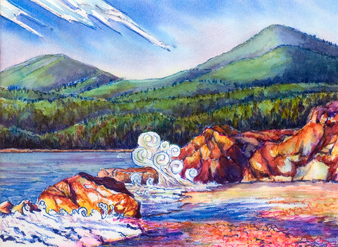 Bonanza Beach Sketch