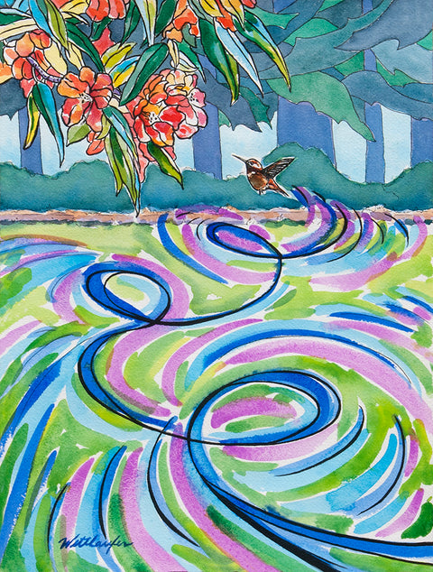 Humming Bird Flight
