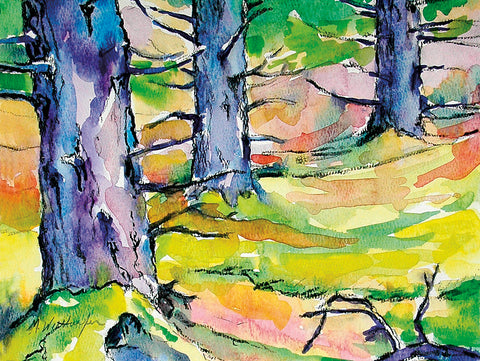 Sketching The Blue Trees